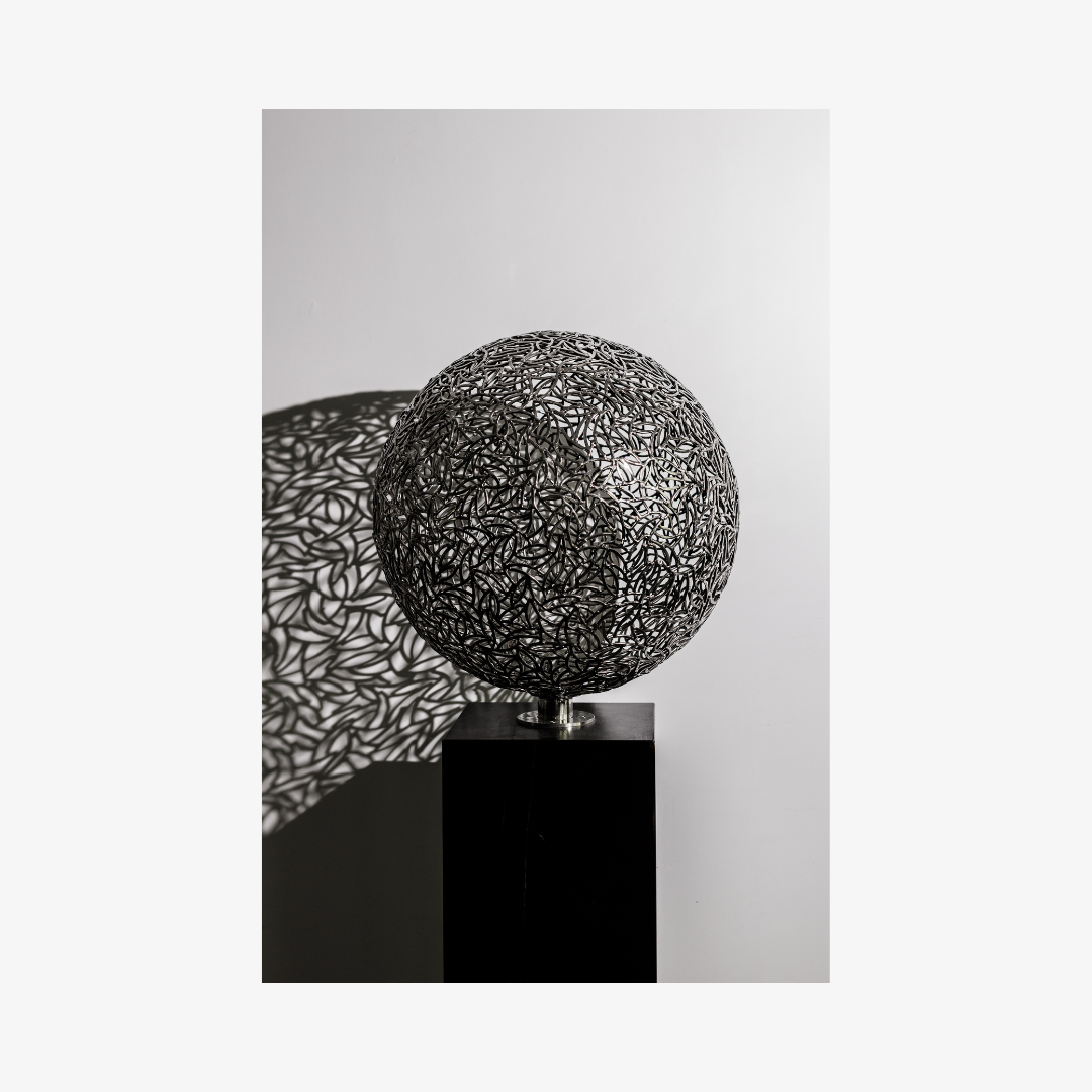 Stainless steel sphere, 2017