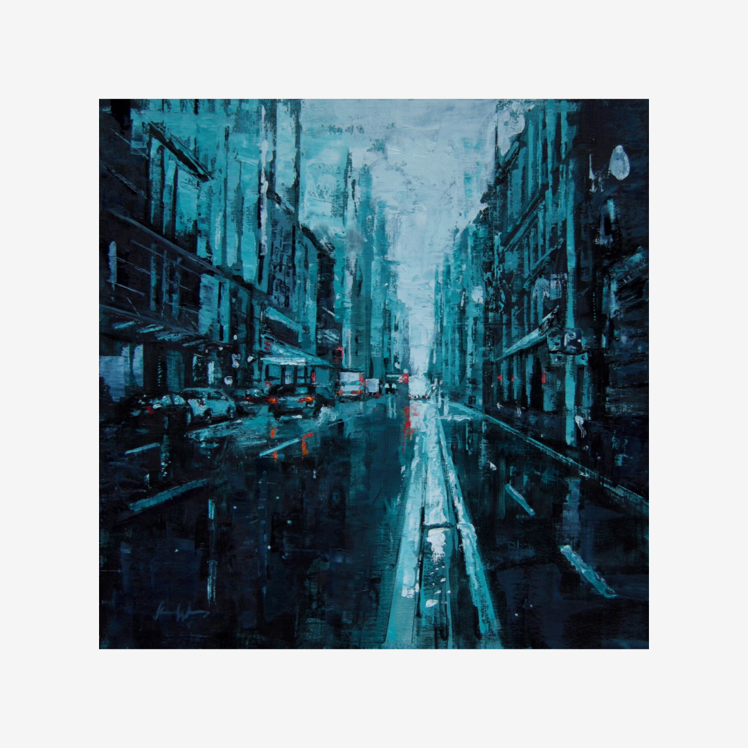 Morning Storm on Kent in Blue, 2021