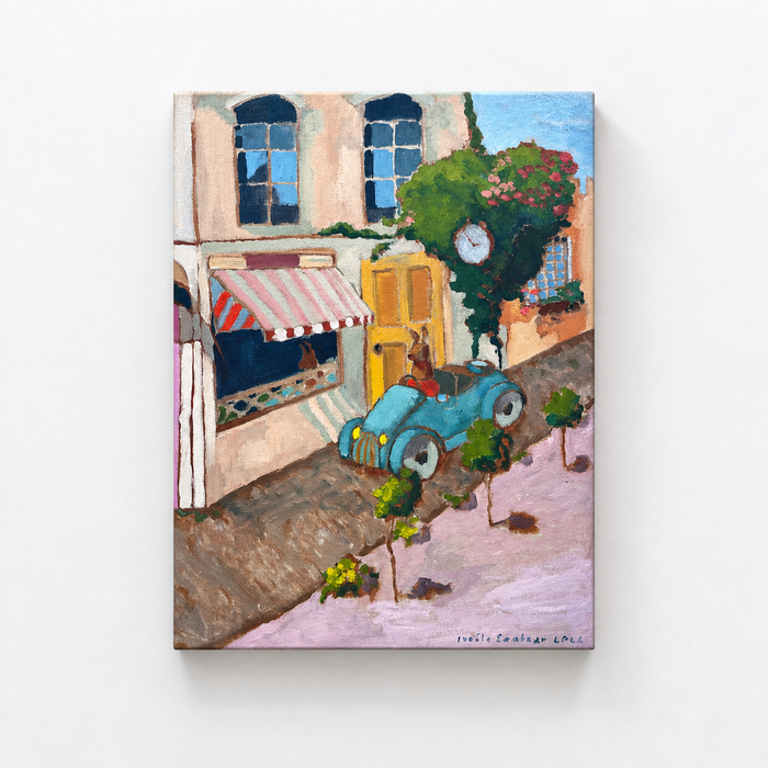San Telmo at 3pm by Lucila Zentner