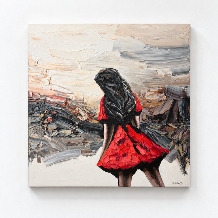Red Desert Girl by Palla Jeroff