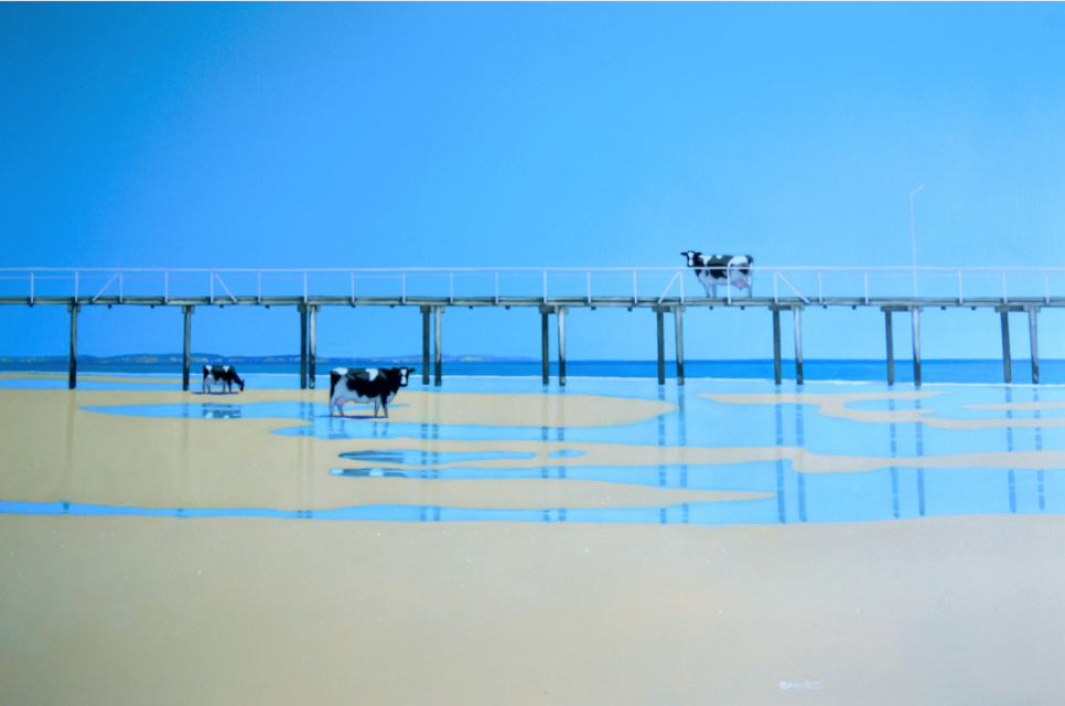 The price of being a cow is boredom, 2023