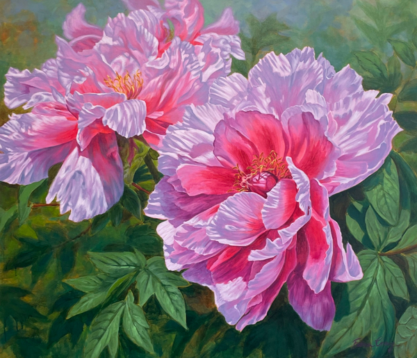 Symphony of Peonies 5, 2022 — alternate view