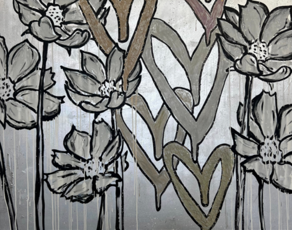 Silver Floral, 2023 — alternate view