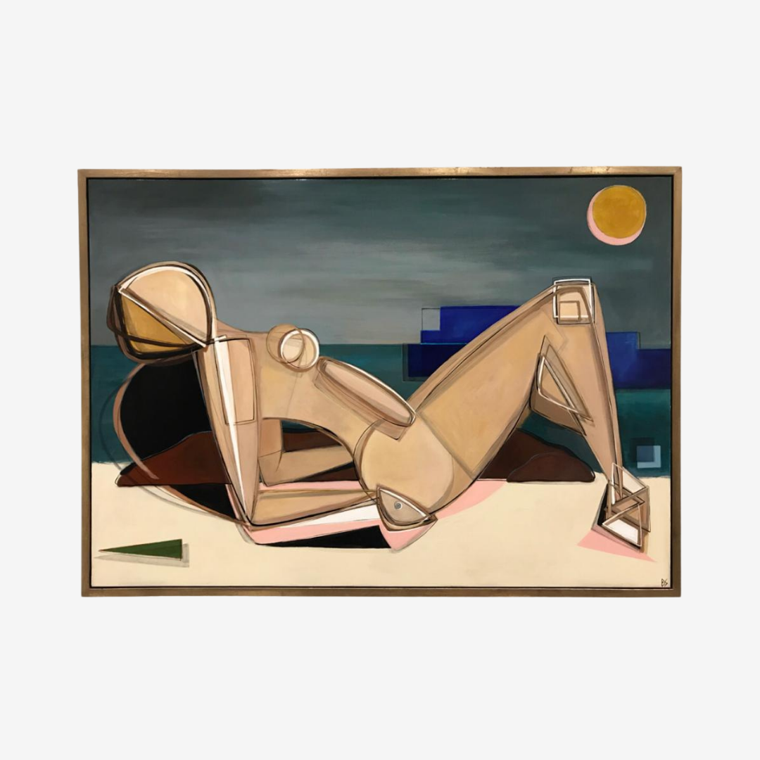 Beach Muse with Grey Pearl, 2022