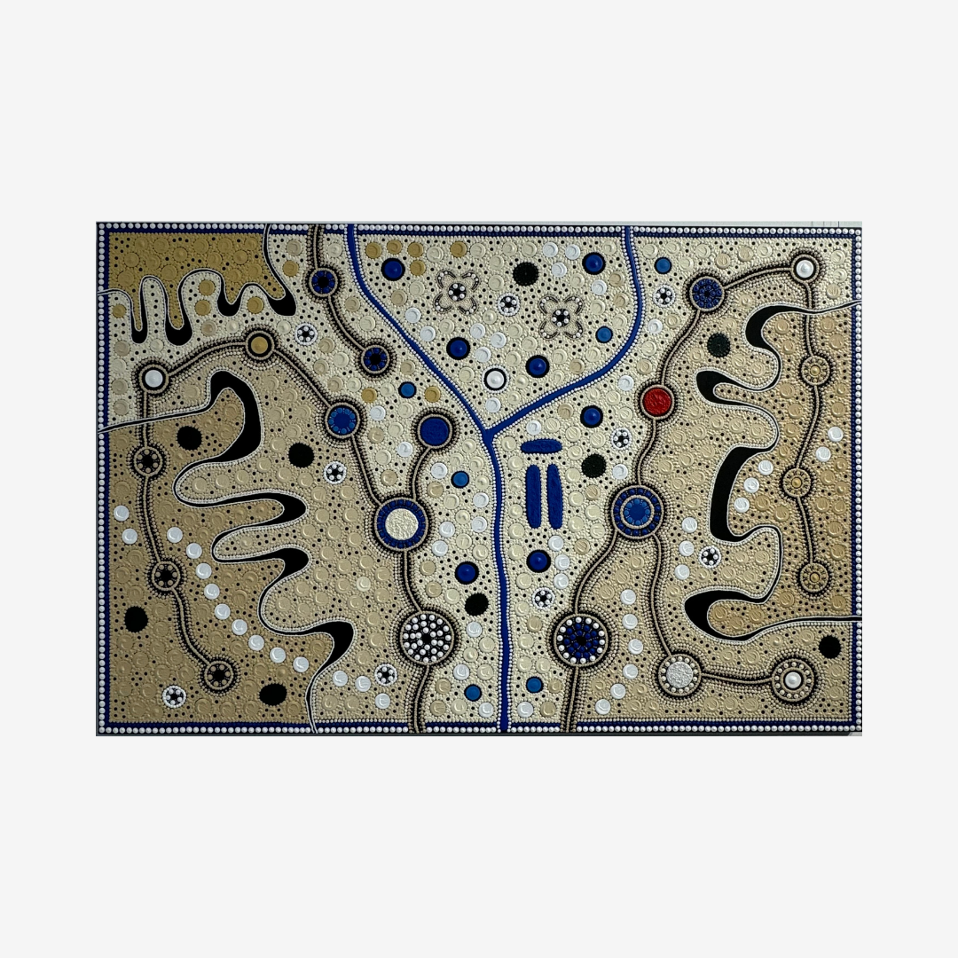 Journey Tracks to Sacred Water Sites, Meeting Places, 2024