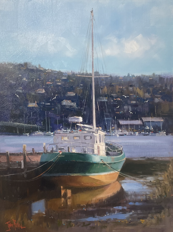 Low Tide in Tasmania, 2021 — alternate view