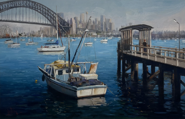 Reflections Lavender Bay, 2014 — alternate view