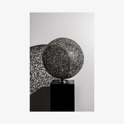 Stainless steel sphere, 2017