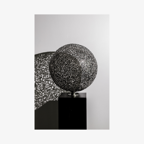 Stainless steel sphere, 2017