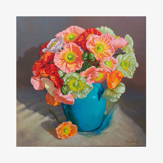 Poppies in Morning Light, 2025