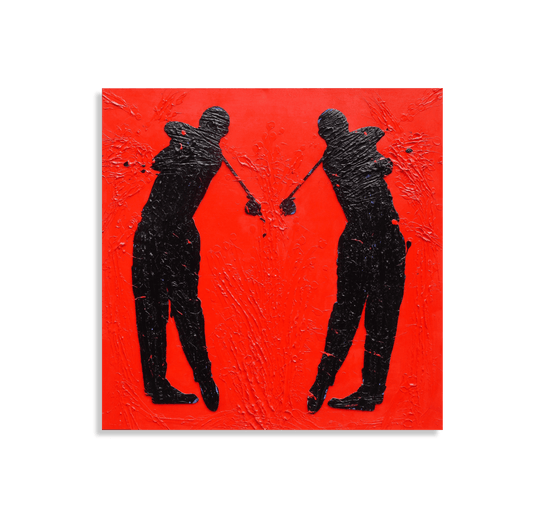 Giocatori di golf (Golf players), 2023