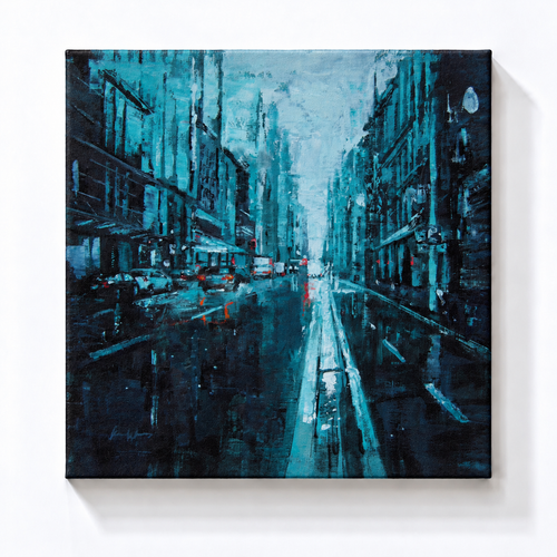 Morning Storm on Kent in Blue, 2021