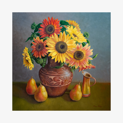 Sunflowers and Pears, 2025