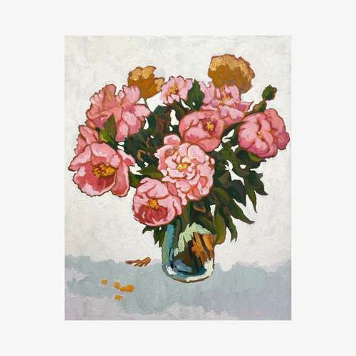Camelias in Clouds, 2025
