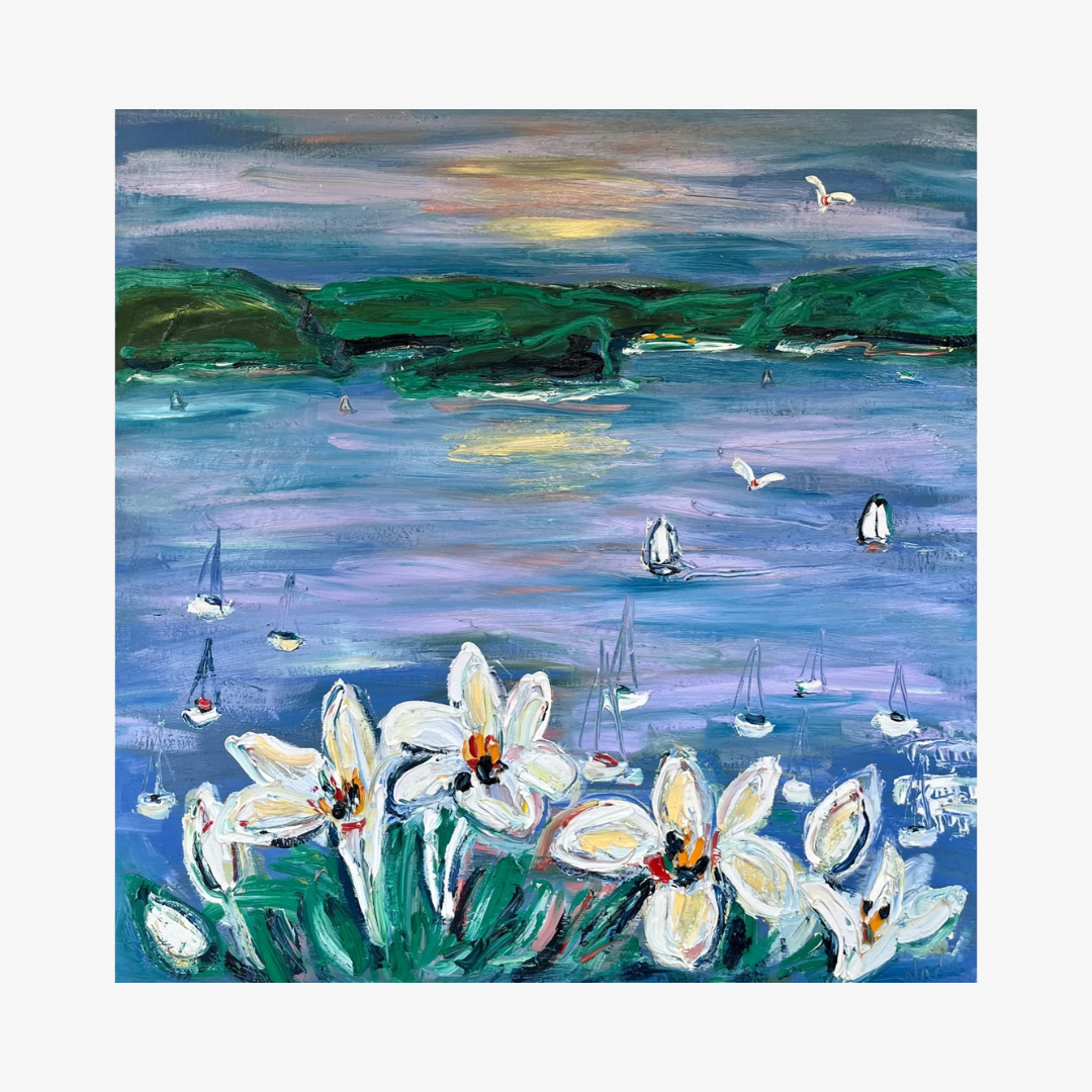 Lilies Over Pittwater, 2022