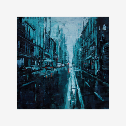 Morning Storm on Kent in Blue, 2021