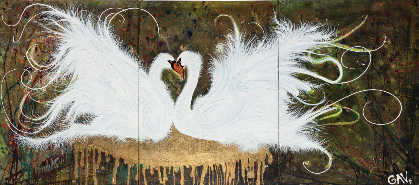 Two White Swans, 2010