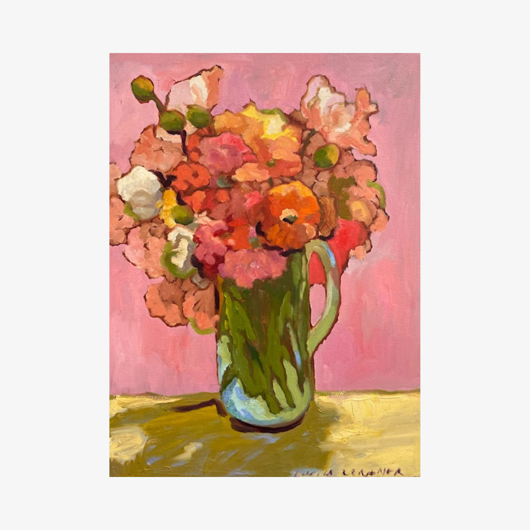 Pink and Yellow Poppies, 2026