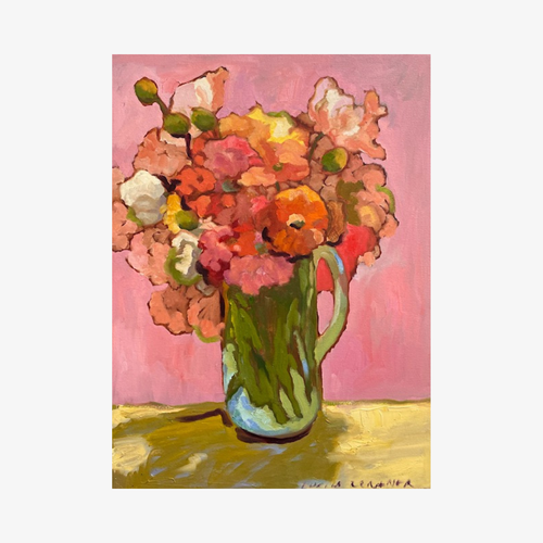 Pink and Yellow Poppies, 2026