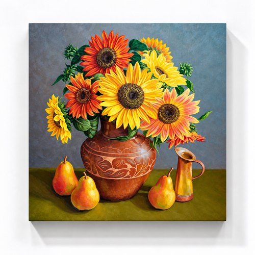 Sunflowers and Pears, 2025
