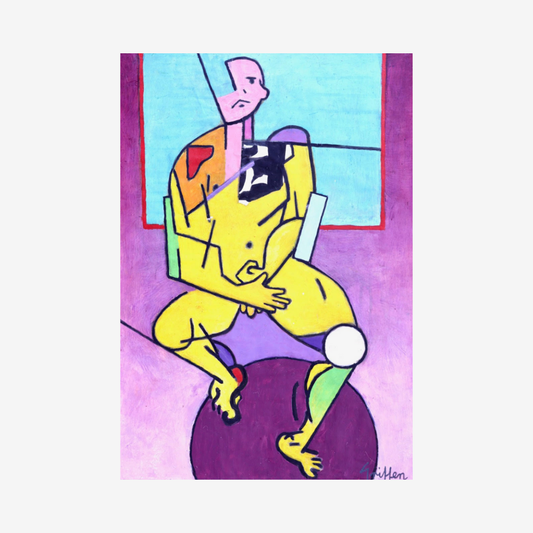 Yellow Man Seated, 2024
