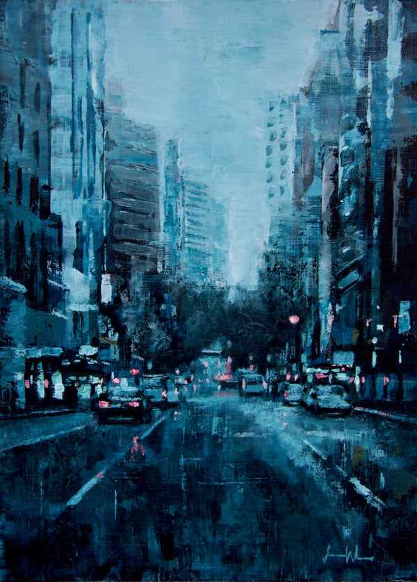 Autumn Rain on Clarence, 2018 — alternate view