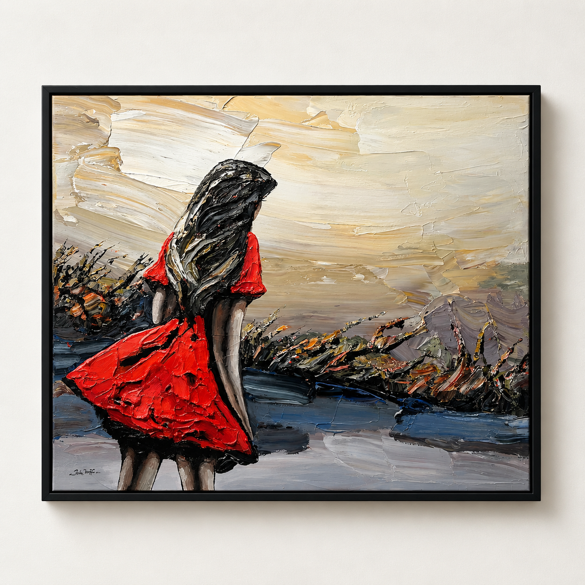 Red Desert Girl by Palla Jeroff