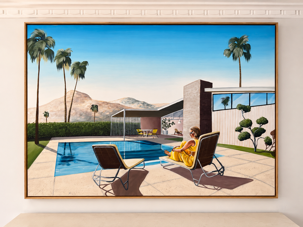 Palm Springs Mid Mod Lady, 2021 — alternate view