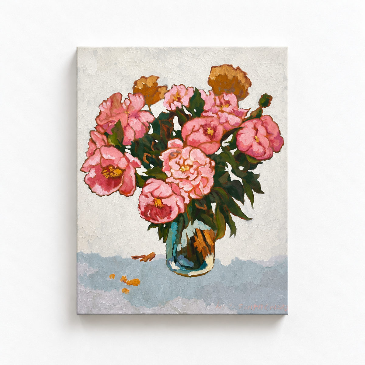 Camelias in Clouds, 2025