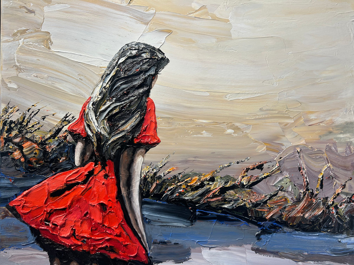 Red Desert Girl by Palla Jeroff