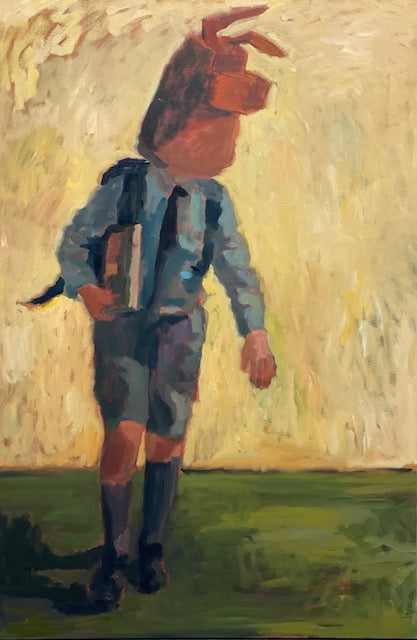Junior, with books, 2026 — alternate view