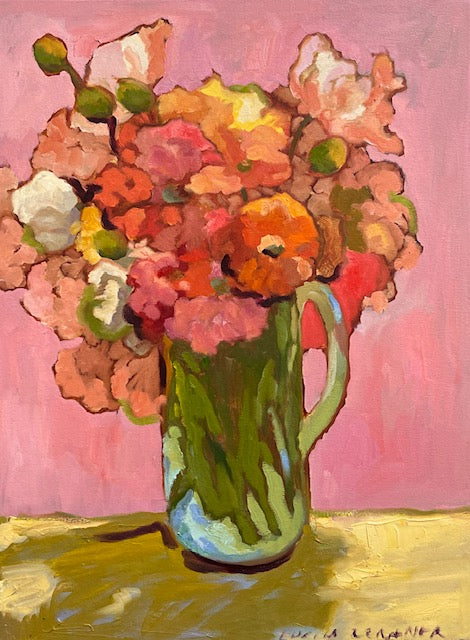 Pink and Yellow Poppies, 2026 — alternate view