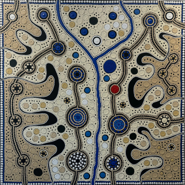 Journey Tracks to Sacred Water Sites, Meeting Places, 2024 — alternate view