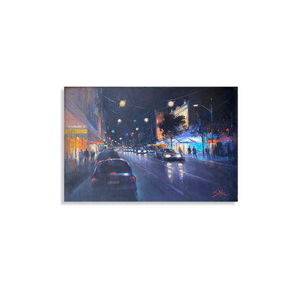 Night Lights on Norton St, 2016