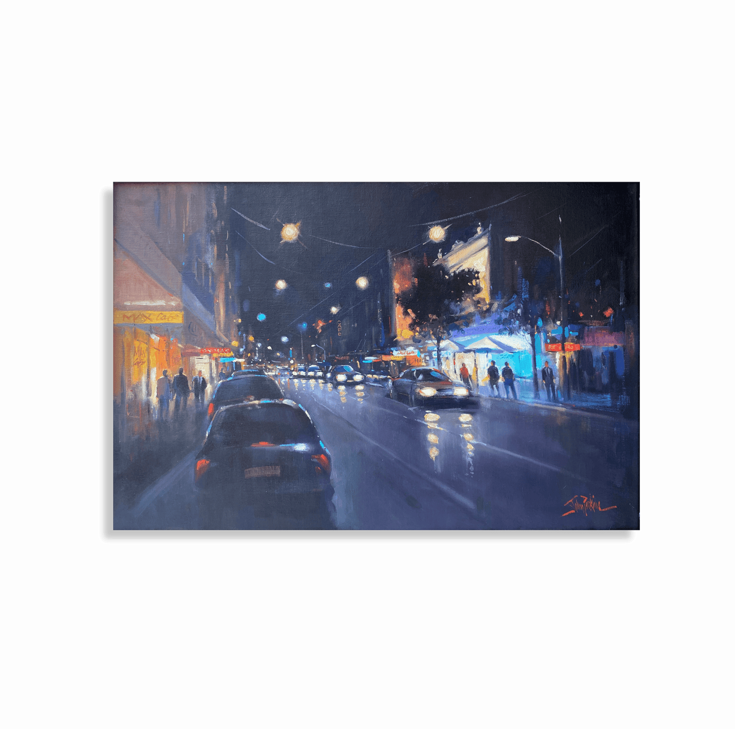 Night Lights on Norton St, 2016