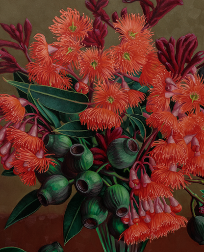 Orange Gumblossoms, Still Life, 2024