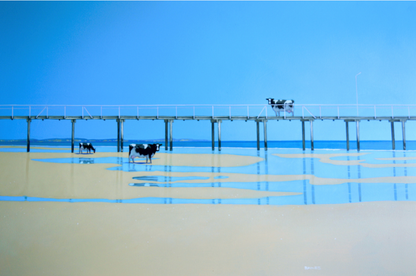 The price of being a cow is boredom, 2023