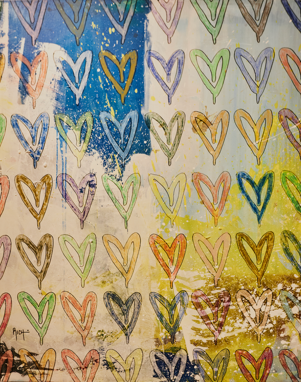 Pastel Hearts, 2023 — alternate view
