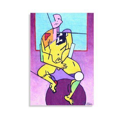 Yellow Man Seated, 2024