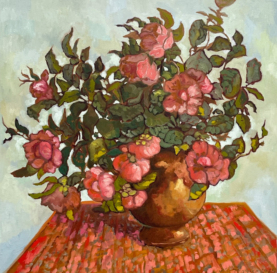 In Copper Vase, 2025