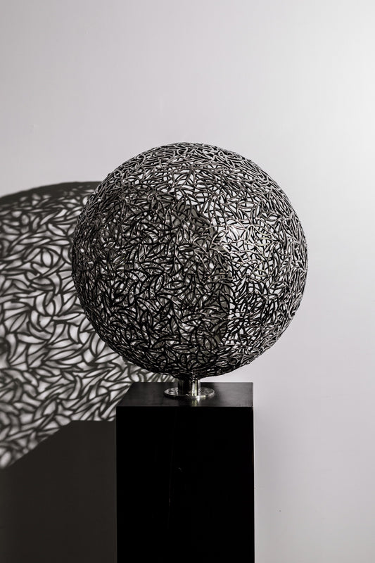 Stainless steel sphere, 2017