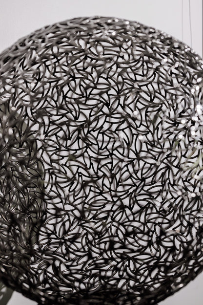 Stainless steel sphere, 2017