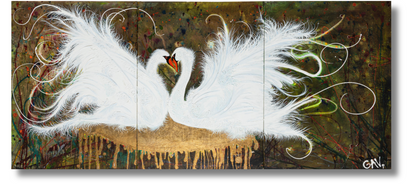 Two White Swans, 2010