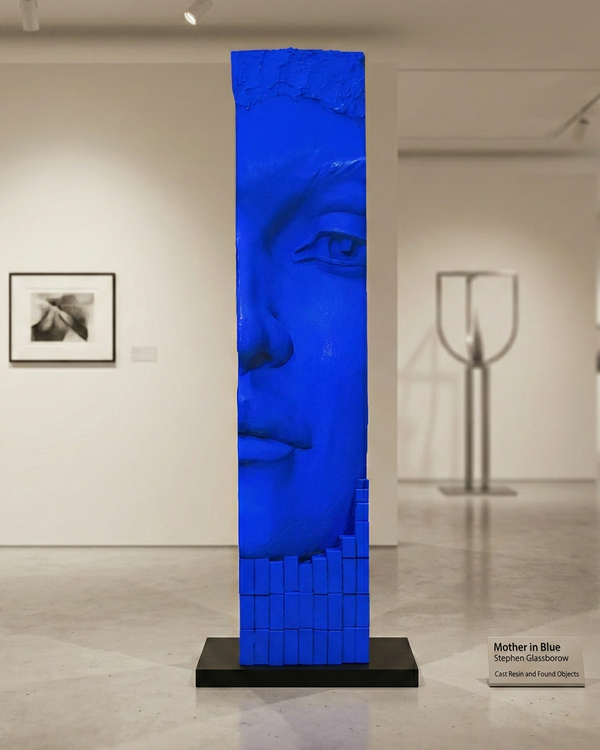 Mother in Blue, 2025 — alternate view