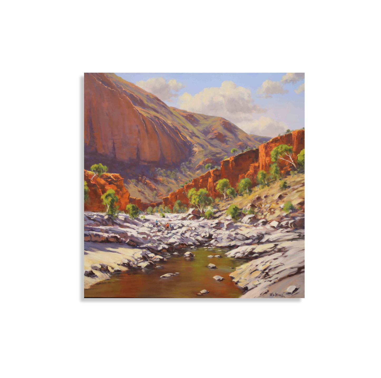 Ormiston Gorge Reflections., 2024