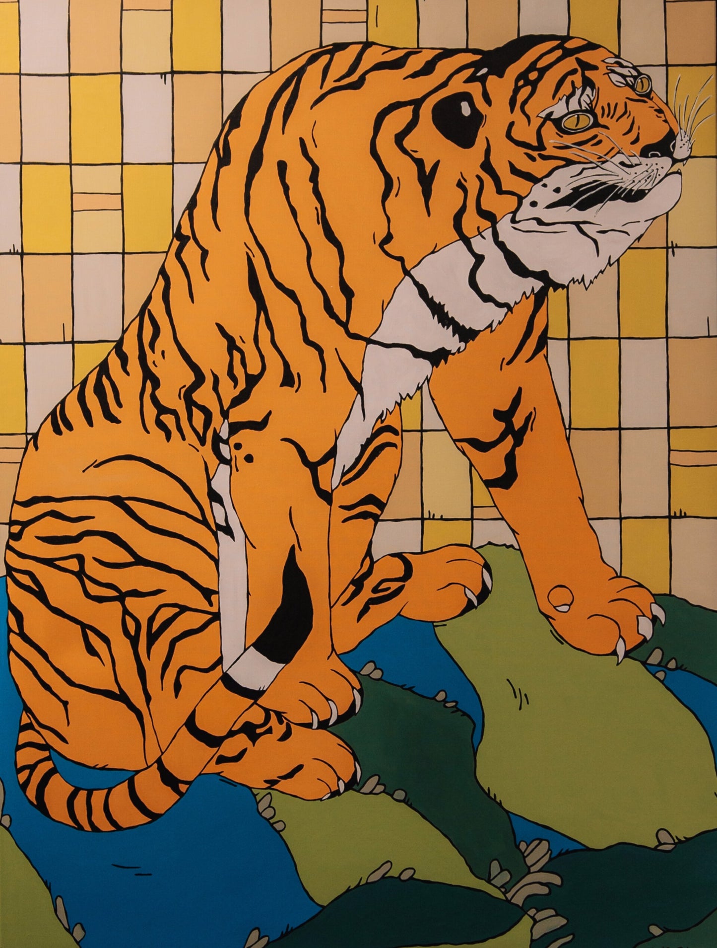 Tiger, After Maruyama Okyo, 2022