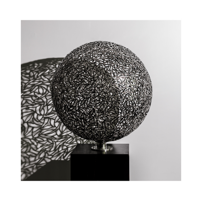 Stainless steel sphere, 2017