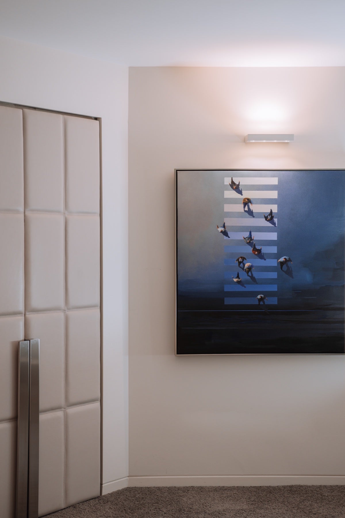 Residential art installation